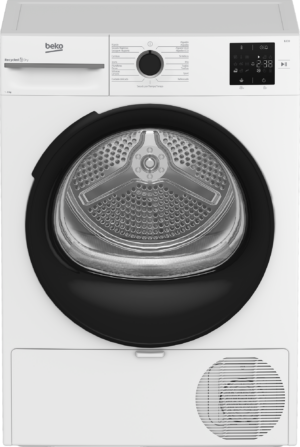 SECADORA BEKO BM3T38220WB 8KG BLANCO 60CMS CLASE E BOMBA DE CALOR PANTALLA LED