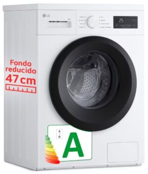 LAVADORA LG F4A10S8NWK BLANCA 8KG 1400RPM 85X60X47 VAPOR CLASE A -10%